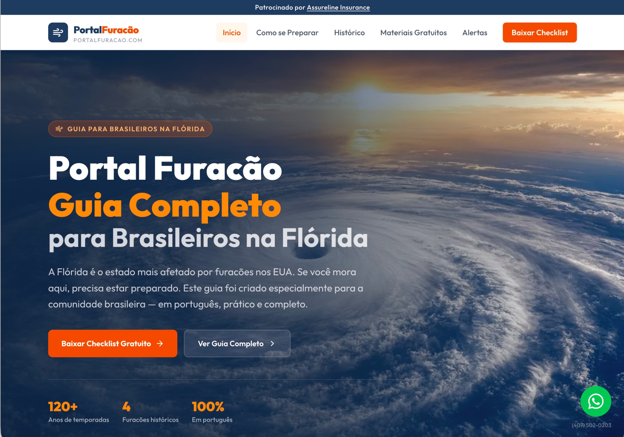 Imagem do artigo: Temporada de Furacões em Orlando: o que todo visitante precisa saber