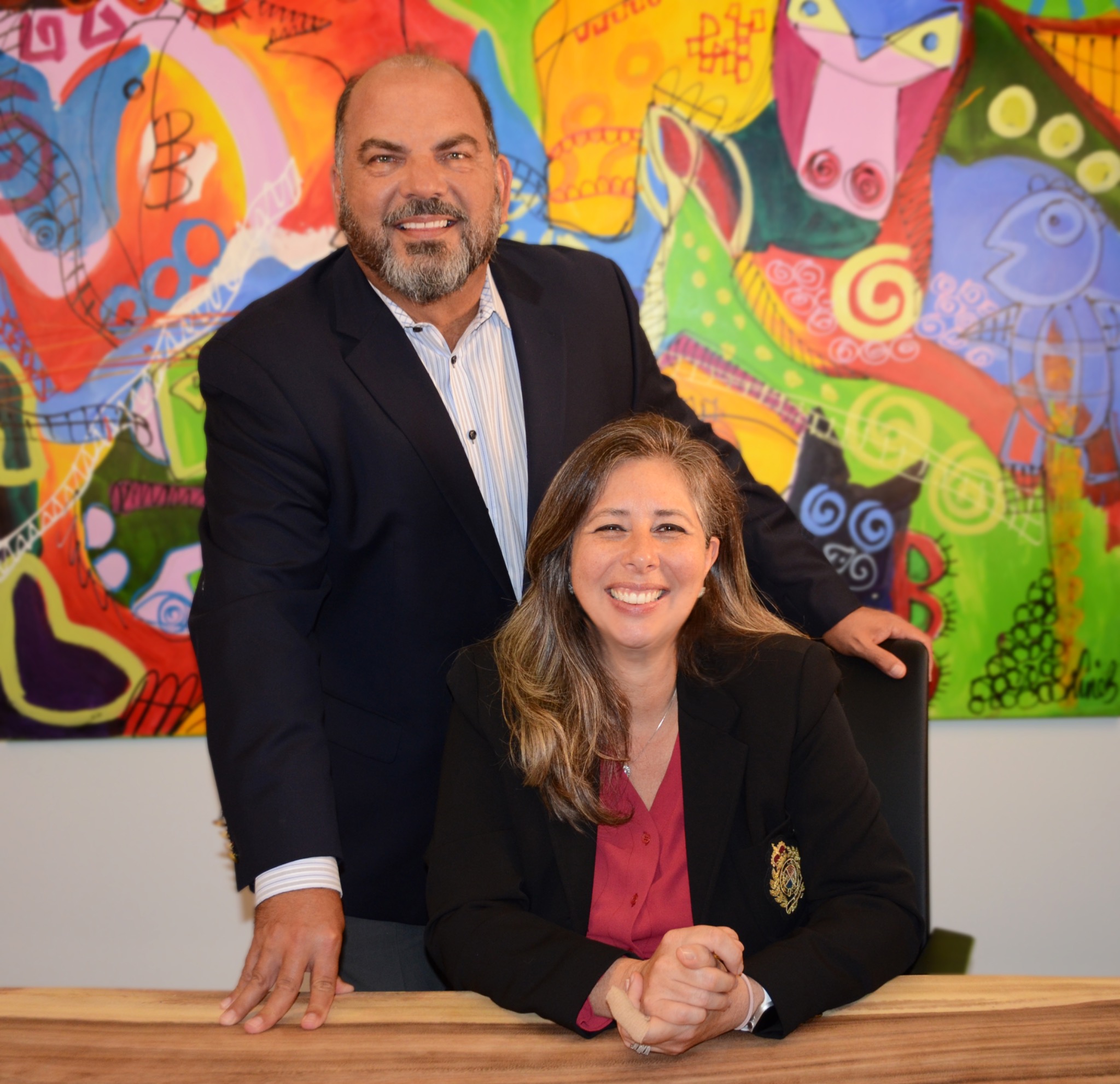 Mônica Franchi Souza e Paulo De Souza em Orlando